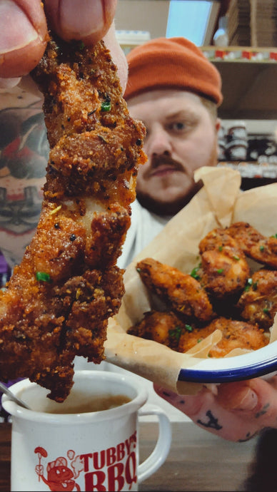 Crispy Chicky Fried Tenders with Southern Gravy Dip!