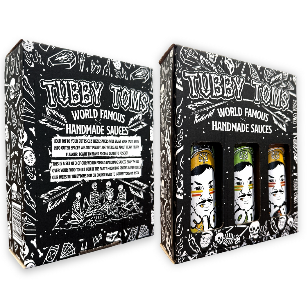 Triple Threat Hot Sauce Gift Set - Mix & Match Your Favourites