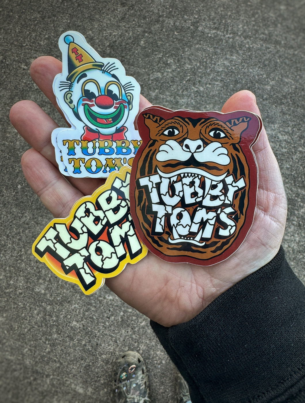 VINTAGE TUBBY STICKERS - A GRANTEGRITY ARTIST COLLECTION